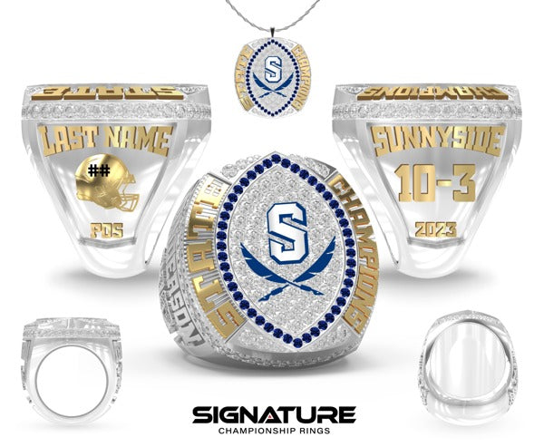 KIPP Sunnyside High School Football 2023 Championship Ring