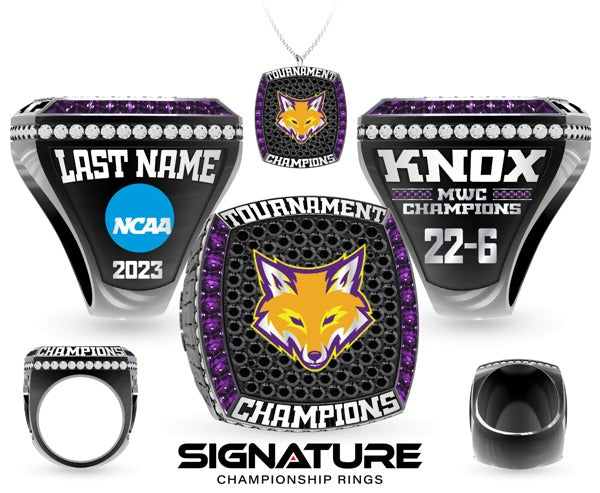 Knox College Basketball -Women's 2023 Championship Ring