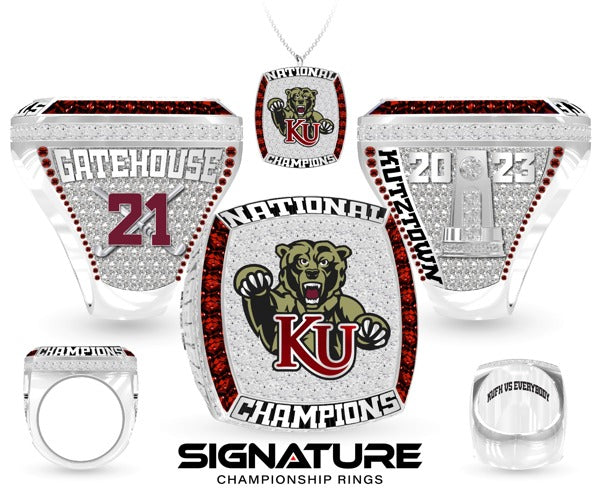 Kutztown University Field Hockey 2023 Championship Ring