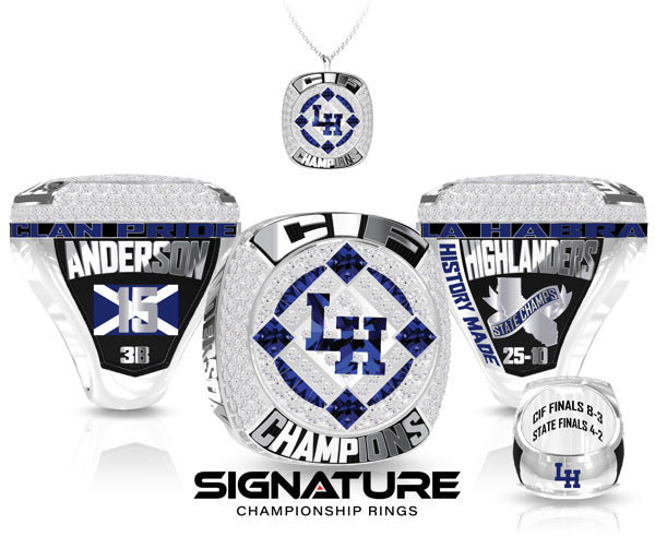 La Habra High School Championship Ring