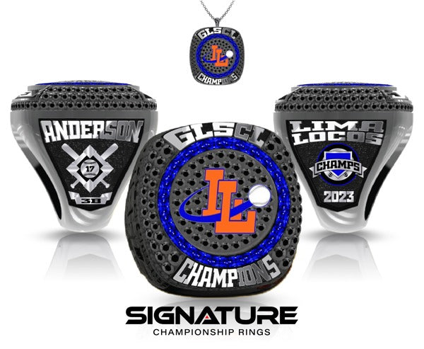 Lima Locos Baseball 2023 Championship Ring