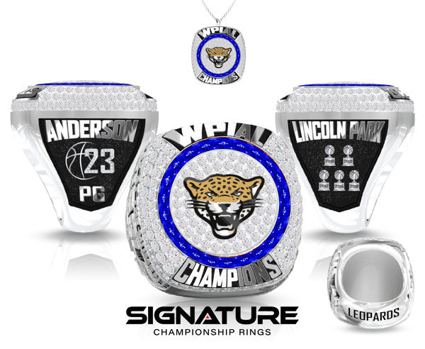 Lincoln Park Performing Arts Charter School Championship Ring