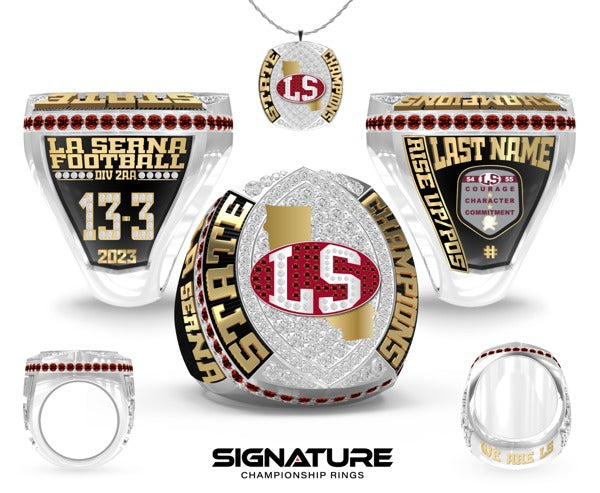 La Serna High School Football 2023 Championship State Ring