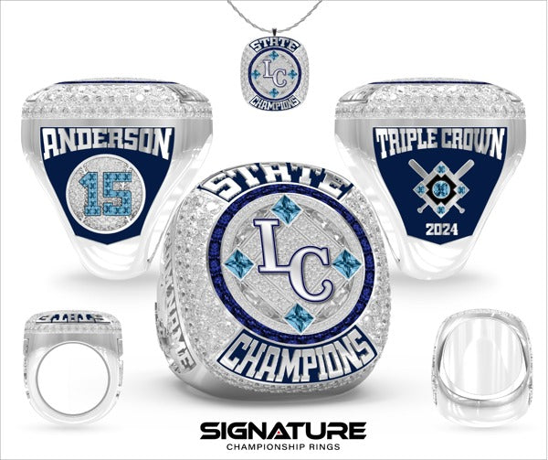 La Cueva High School Baseball 2024 Championship Ring