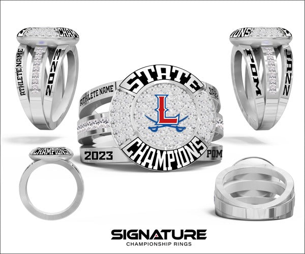 Lafayette High School Dance 2023 Championship Ring