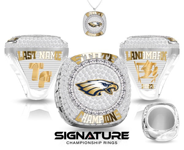Landmark Christian School Track & Field -Men's 2023 Championship Ring