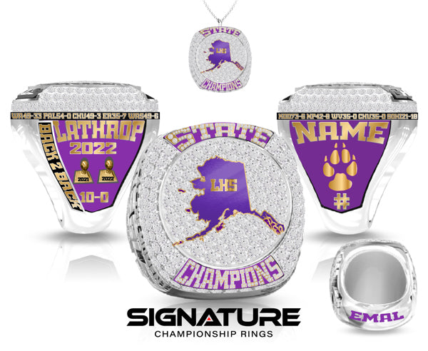 Lathrop High School Championship Ring