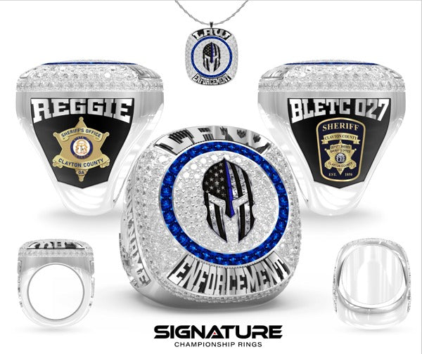 Reginald Patterson Law Enforcement 2024 Championship Ring