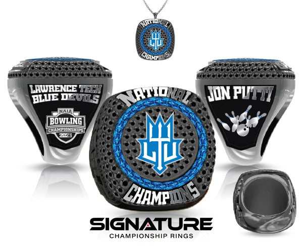Lawrence Technological University Bowling 2023 Championship Ring