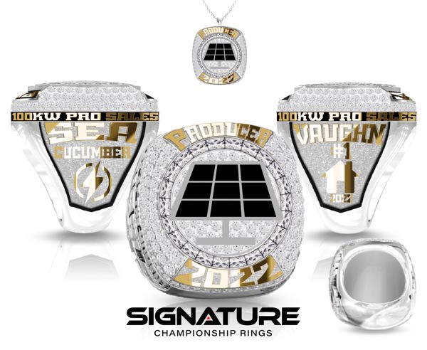 100KW Pro Sales Championship Ring