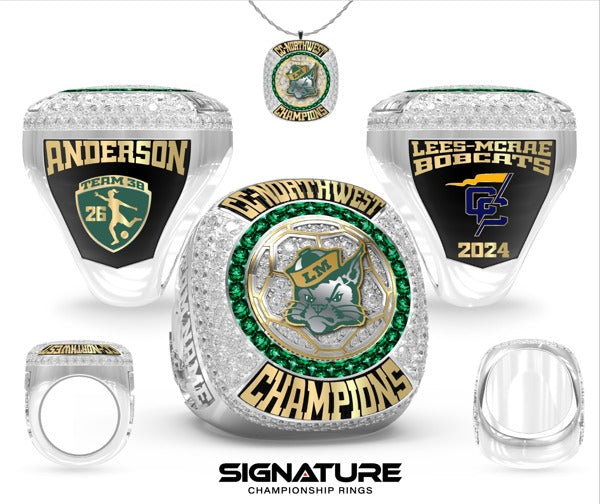 Lees-McRae College Soccer -Women's 2024 Championship Ring