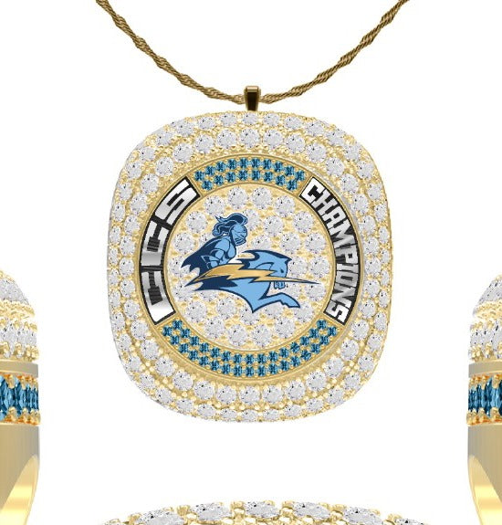 Leland High School Cheer 2025 Pendant
