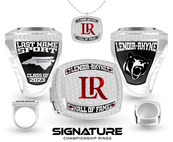 Lenoir-Rhyne University Hall of Fame 2024 Championship Ring