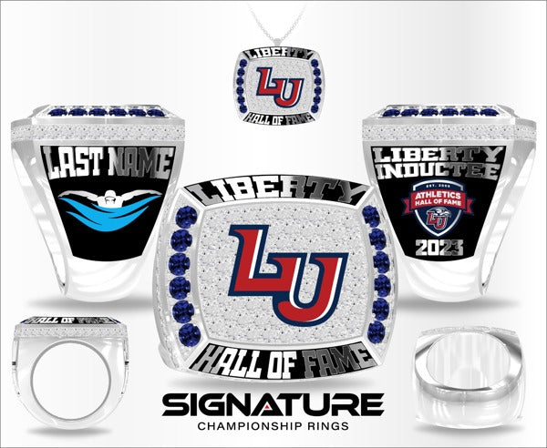 Liberty University Swimming &amp; Diving 2023 Championship Ring