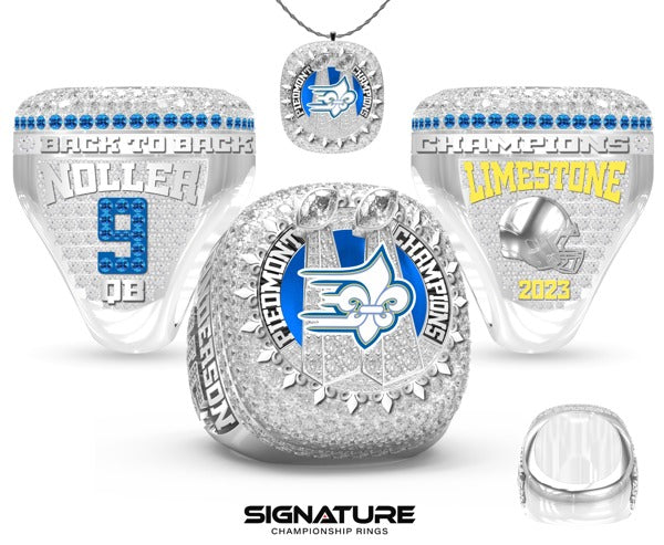 Limestone University Football 2023 Championship Ring