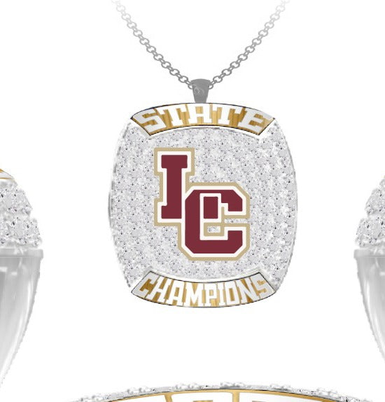 Lincoln Christian High School Cross Country -Men's 2023 Pendant