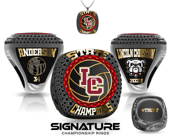 Lincoln Christian High School Championship Ring