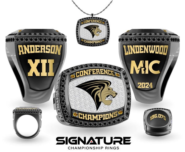Lindenwood University Gymnastics -Women's 2024 Championship Ring