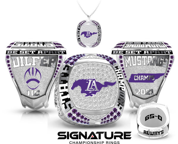 Lipscomb Academy High School Championship Ring