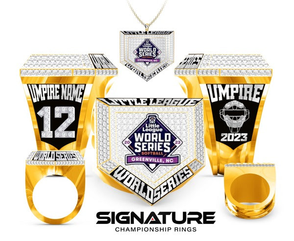 Little League World Series Softball 2023 Softball 2023 Championship Ring