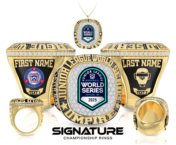 Junior League World Series Baseball Baseball 2025 Championship Ring