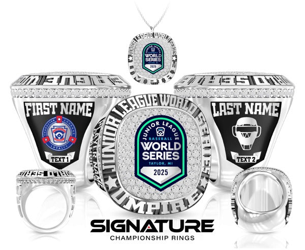 Junior League World Series Baseball Baseball 2025 Championship Ring