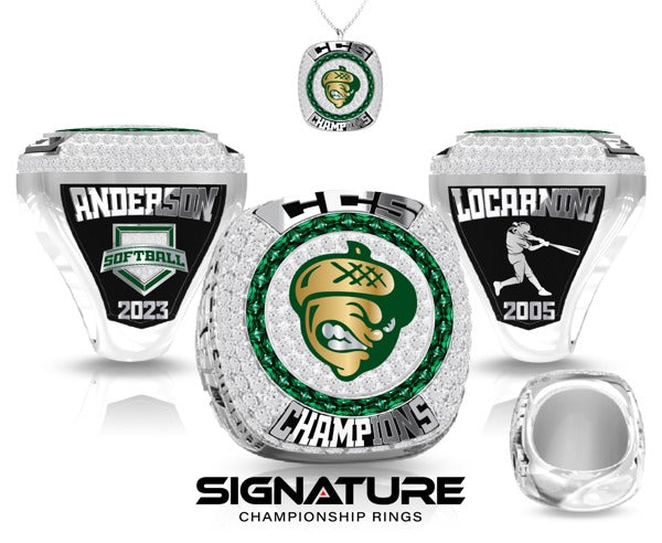 Live Oak High School Softball 2023 Championship Ring