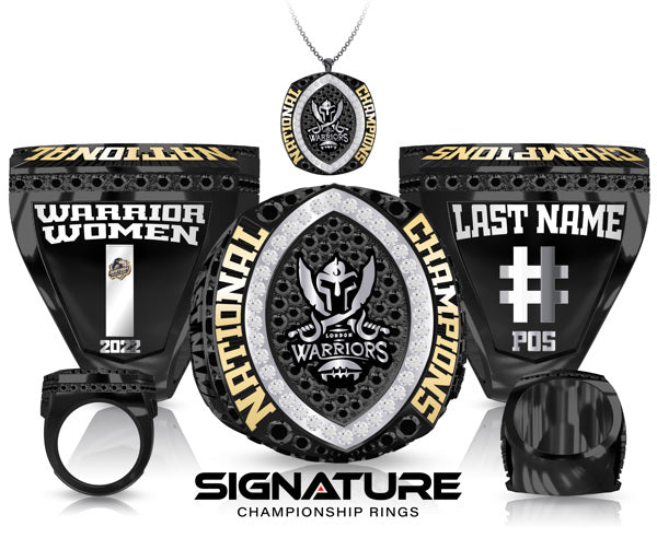 London Warriors Championship Ring