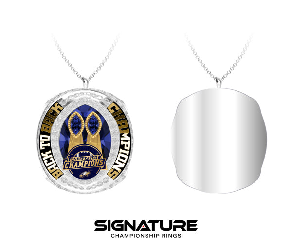 Long Island Eagles Football Pendant