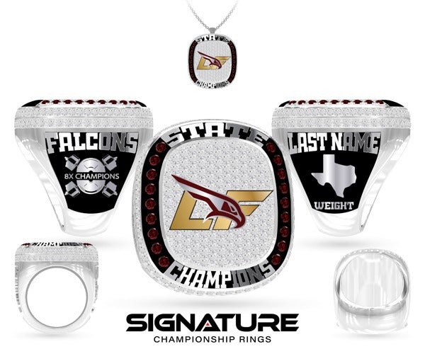Los Fresnos High School Powerlifting 2023 Championship Ring