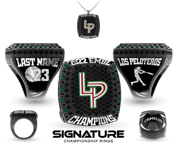 Los Peloteros Championship Ring