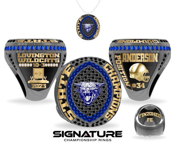Lovington High School Football 2023 Championship Ring