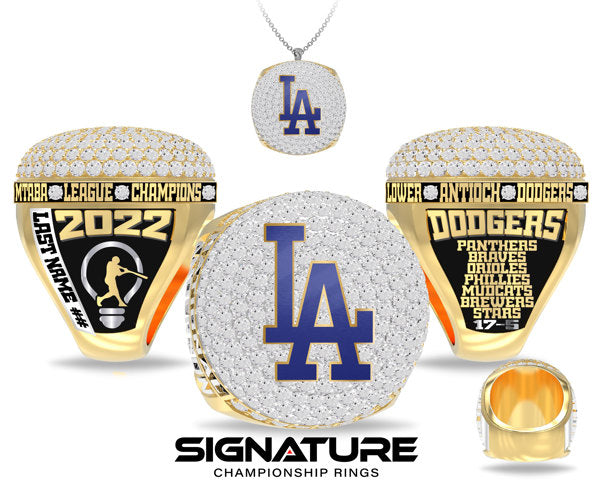 Lower Antioch Dodgers Championship Ring