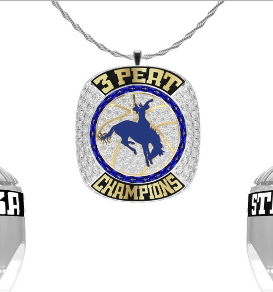 Lowry High School Basketball -Women's 2024 Pendant