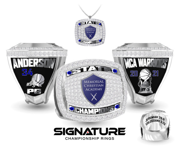 Memorial Christian Academy Championship Ring