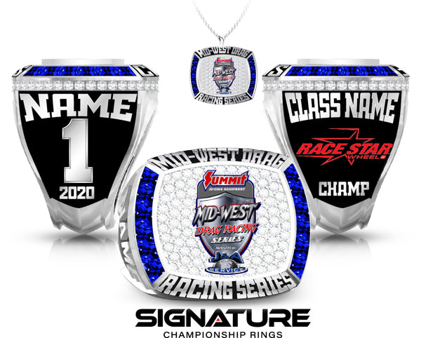 Race Star Midwest Drag Championship Ring