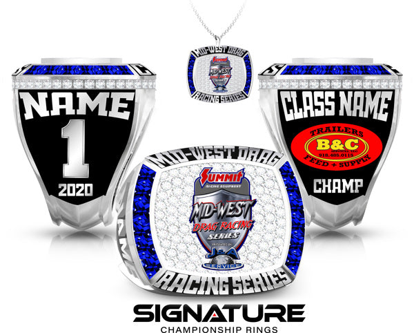 B &amp; C Trailer Midwest Drag Championship Ring