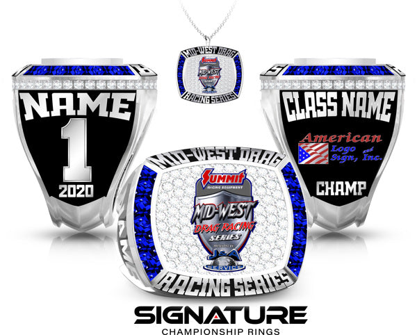 American Midwest Drag Championship Ring