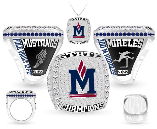 Madison Academic OSR Track &amp; Field -Coed 2022-2023 Championship Ring