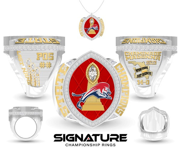 Chaminade-Madonna College Preparatory Football 2023 Championship Ring