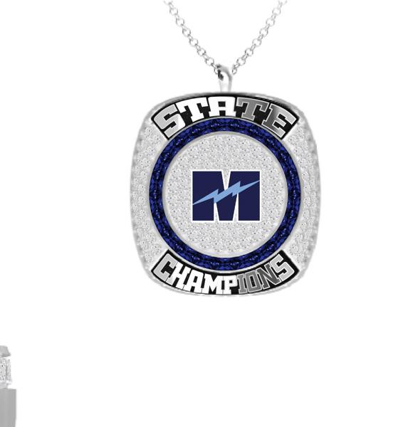 Magnificat High School Pendant- Round