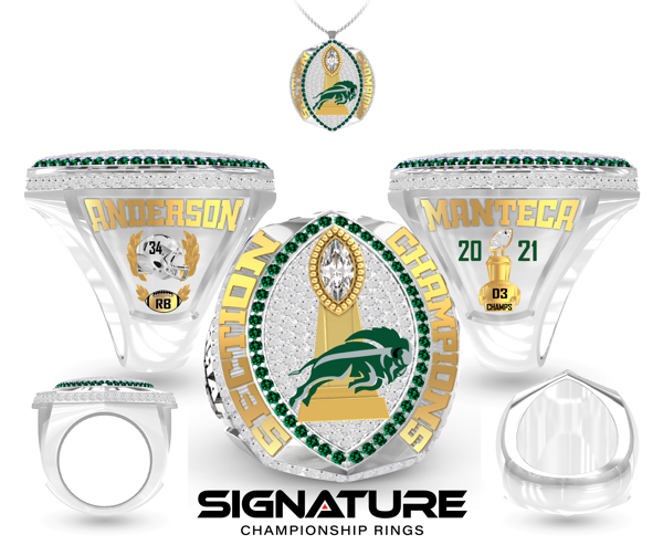 Manteca High School Championship Ring
