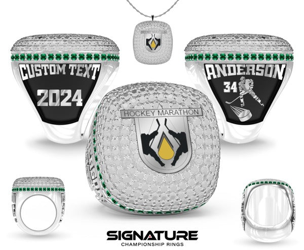 Oilympics Charity Hockey Marathon Hockey -Men's 2024 Championship Ring