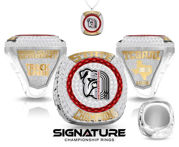Lucio - Marine Military Academy Ring Track & Field -Coed 2023 Championship Ring