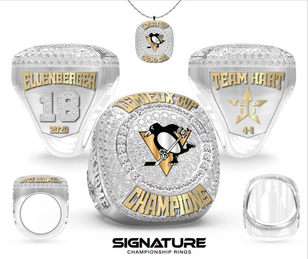 Mario Lemieux Foundation Hockey -Men's 2020 Championship Ring