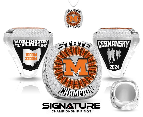 Marlington High School Track & Field -Men's 2024 Championship Ring