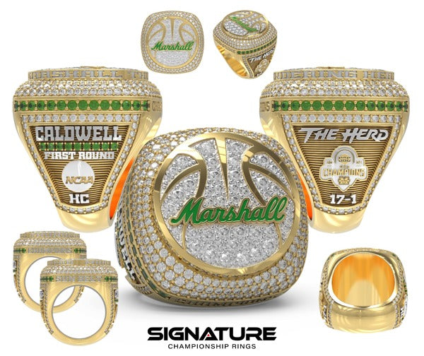 Marshall University Basketball -Women's 2024 Championship Ring