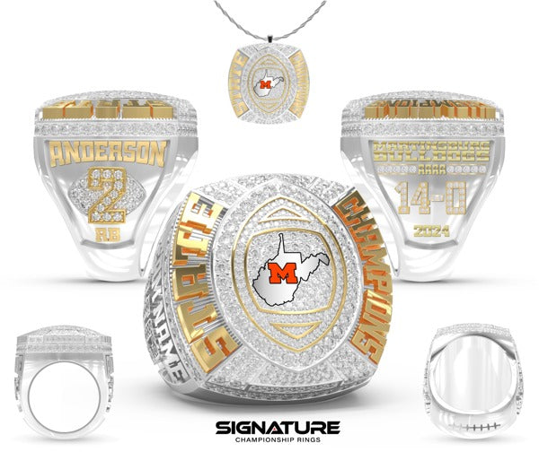 Martinsburg High School Football 2024 Championship Ring