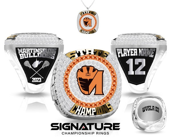 Martinsburg High School Lacrosse -Men's 2023 Championship Ring