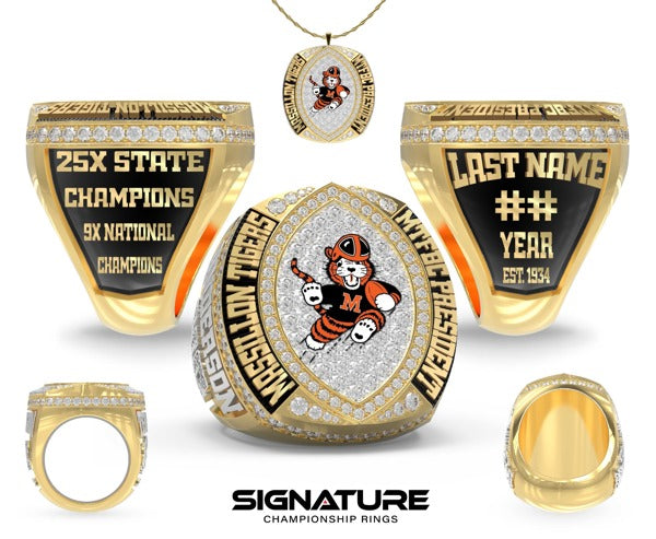 Washington High School- Massillon Booster Club 2024 Championship Ring